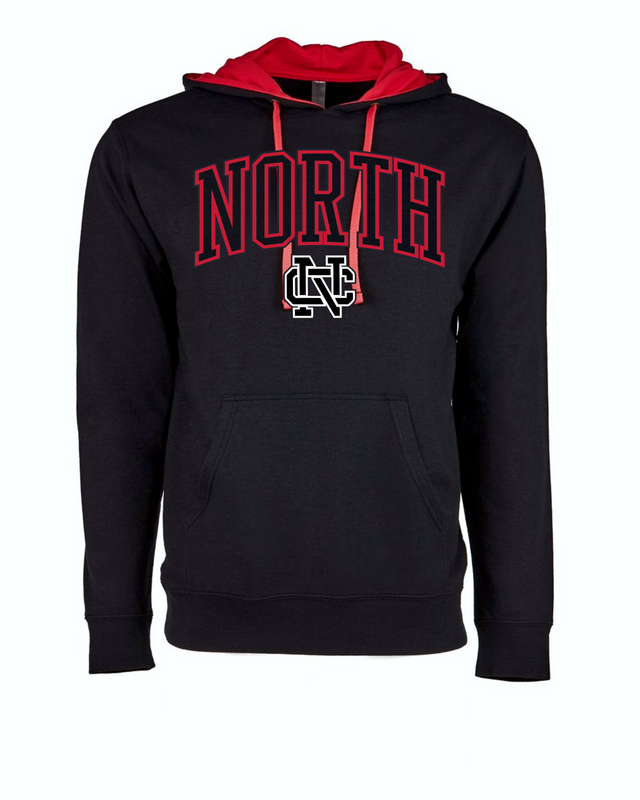 NC - VARSITY BLACK (Hoodie)