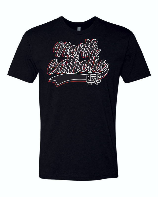 NC - CHALK LINE (Black T-Shirt)