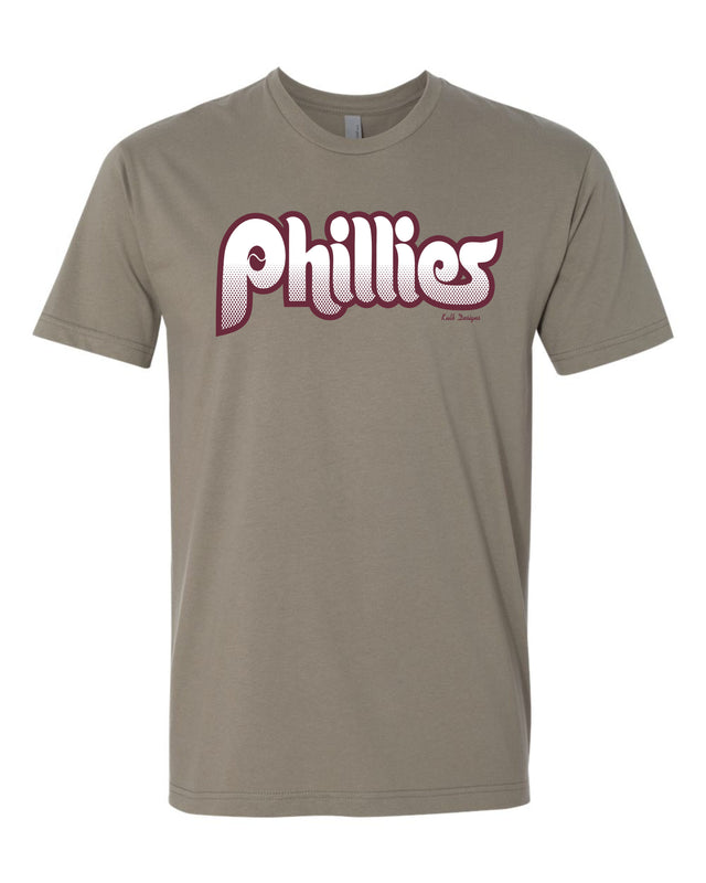 Charcoal Old-School Phils (T-Shirt)