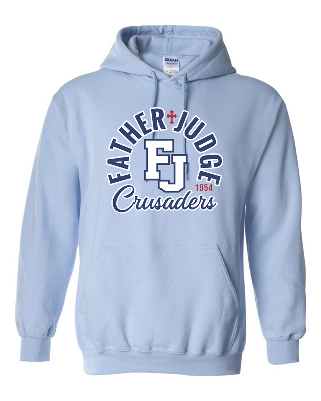 FJ - OVER THE TOP Hoodie (Lt. Blue)