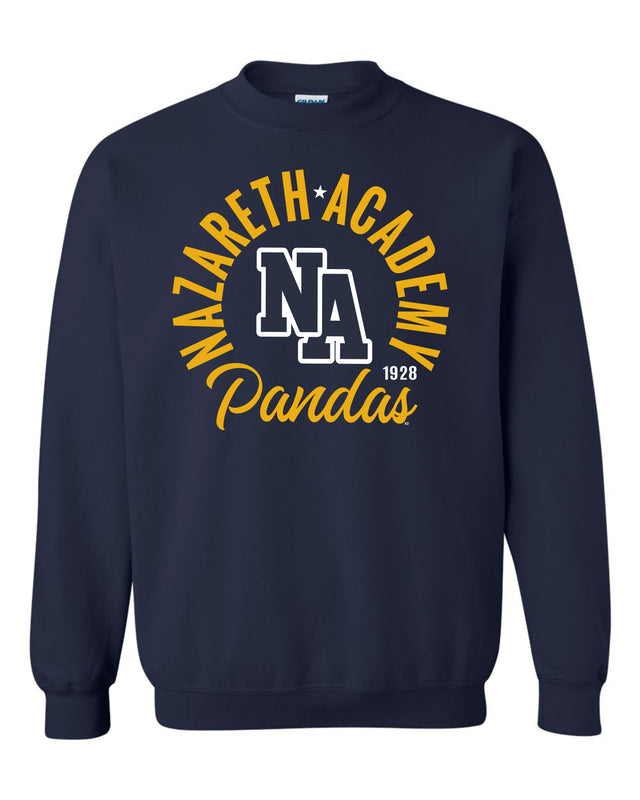 NAZ - OVER THE TOP (Navy Crewneck)