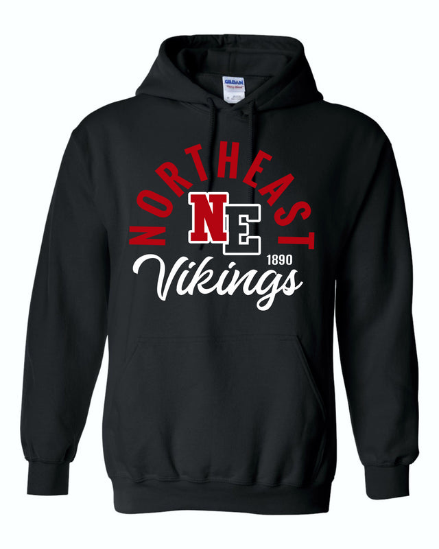 NORTHEAST - Over The Top (Black Hoodie)