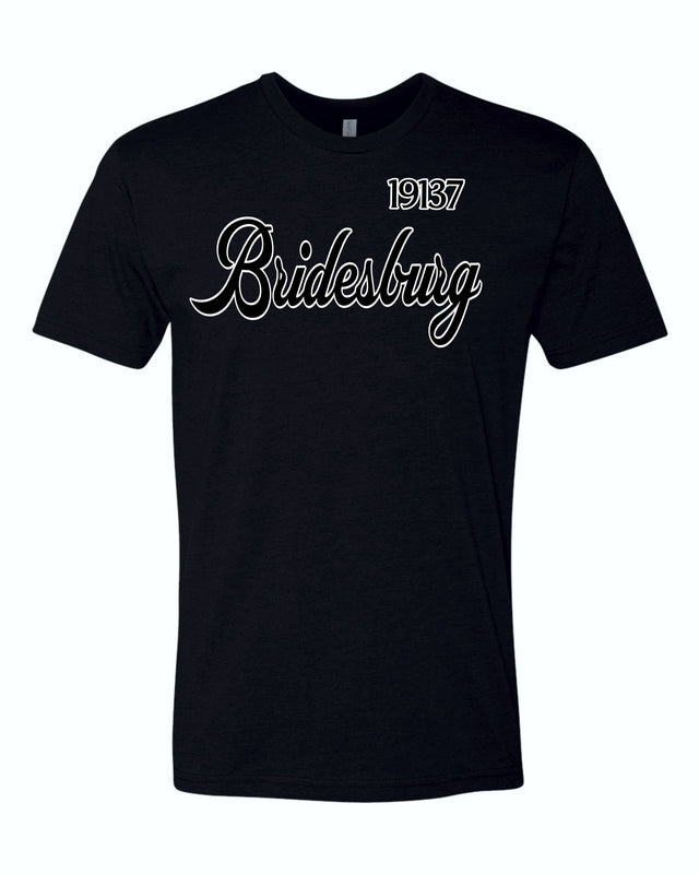 Bridesburg 19137 (Black T-Shirt)